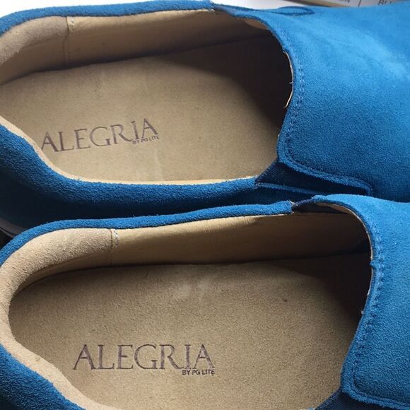 NIB Alegria Men’s Aaron Blur Suede Slip On Shoes - Size 47 EU 13 US main image 5